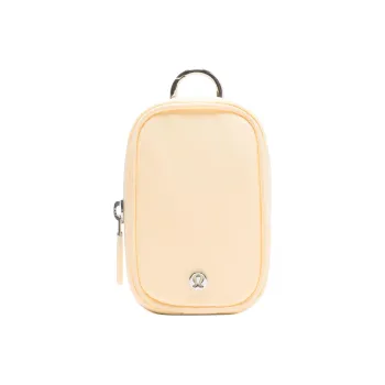 Lululemon Recycled Nylon Key Pouch Nano Unisex Butter Cream