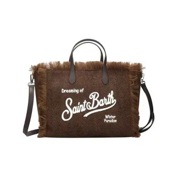MC2 Saint Barth Logo Embroidered Colette Bag