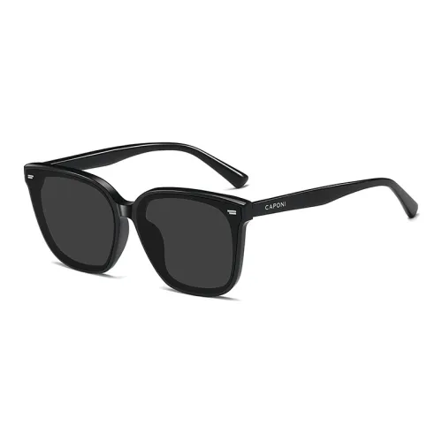 CAPONI Alloy Square Sunglasses Mens
