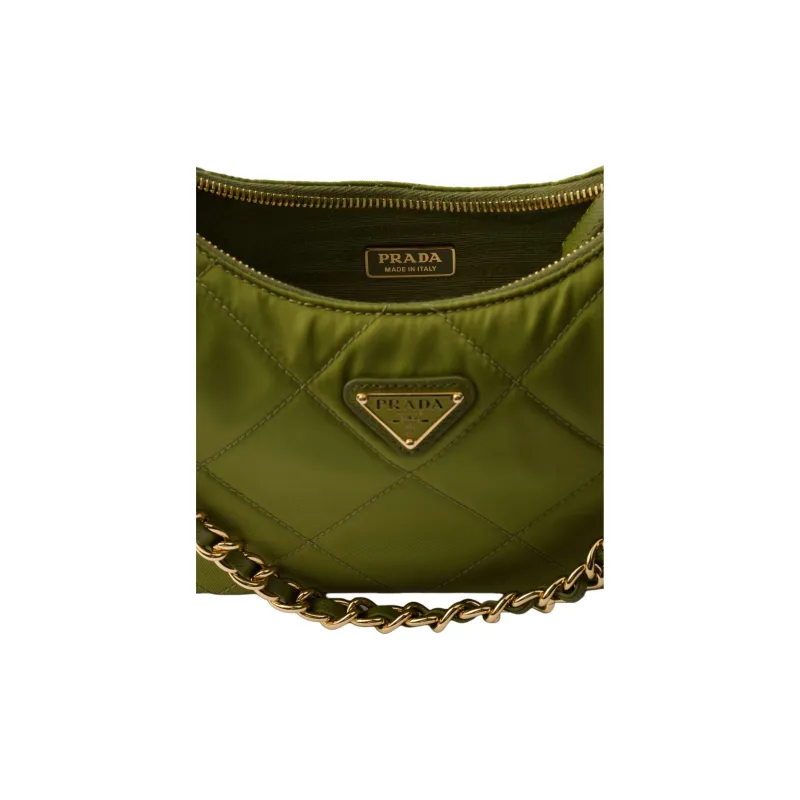 PRADA Re EditionRe Nylon Recycled Polyamide Shoulder Bag Mini Women's Ivy Green-3