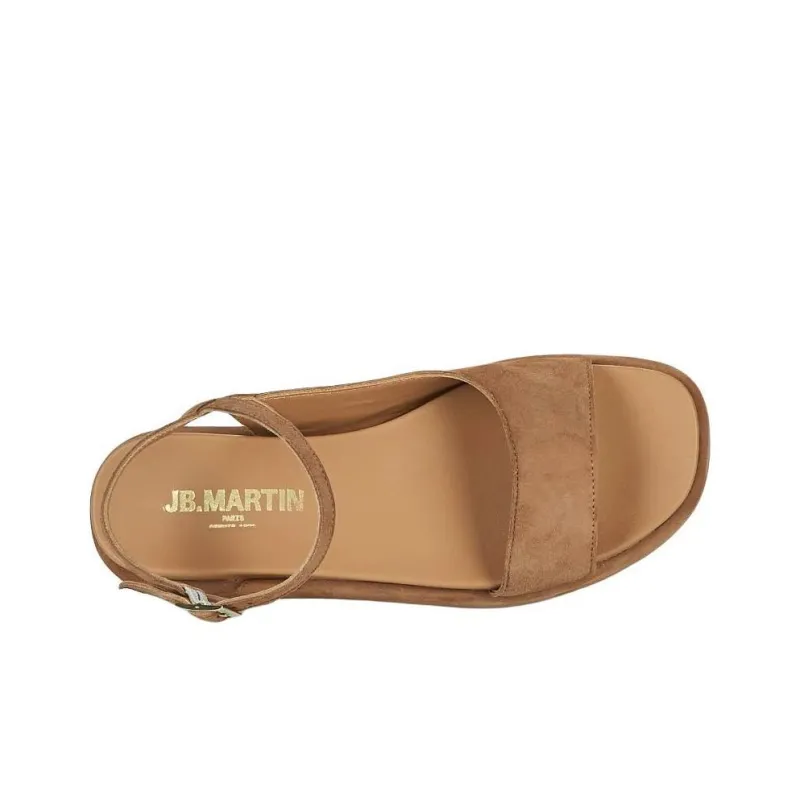 JB MARTIN Luce Strap Sandals Women's Brown-5