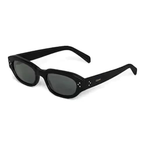 CELINE Black Frame 58 Sunglasses In Acetate