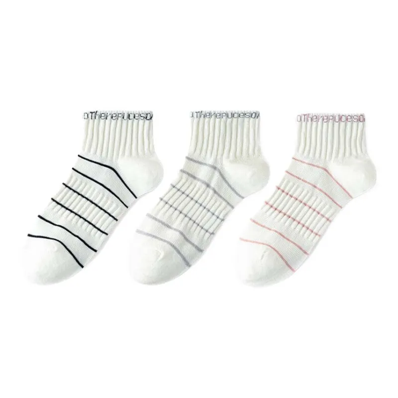 Cotton Gene Ankle Socks Women's 3 Pack-0