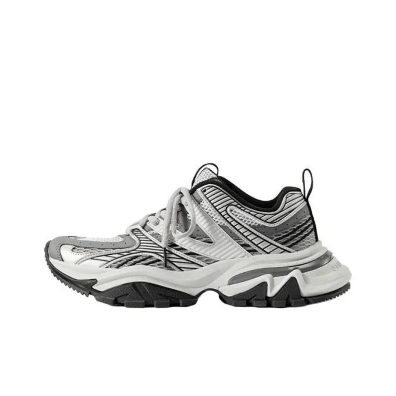 Vetements V2000 Low-Top Casual Shoes Unisex Grit Ash-0