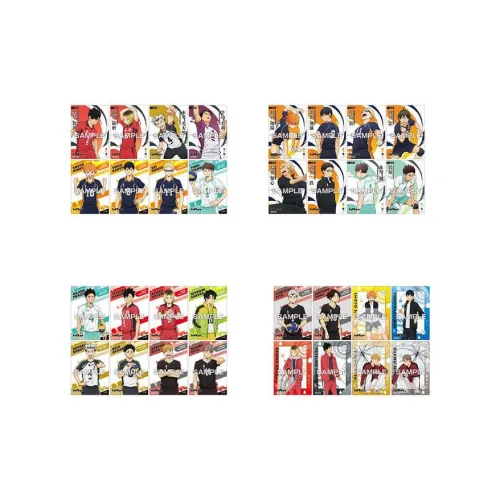 Animate Haikyuu!! Transparent Cards Photo Cards