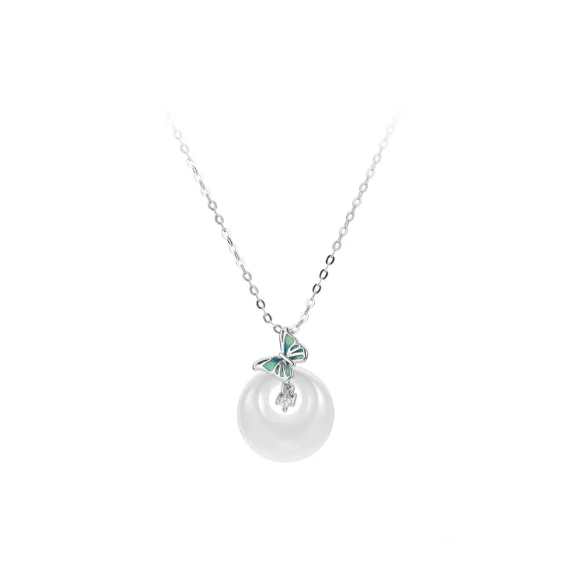 Ancient Jewelry Chalcedony Necklaces Women's-0
