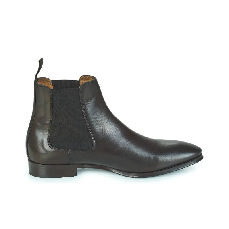 PELLET ARSENE Short Chelsea Boots 2cm Men's Dark Brown-1