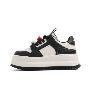 CHERRY&KALIKA Anti-Slip Wear-Resistant Lightweight Breathable Height Increasing Low-Top Skateboard Shoes Women's