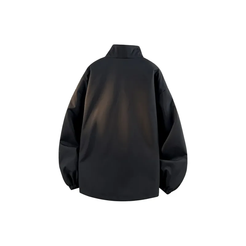 Warrior Ride The Wind Collection Open-Ended Smile Collection Baseball Jacket Unisex-3