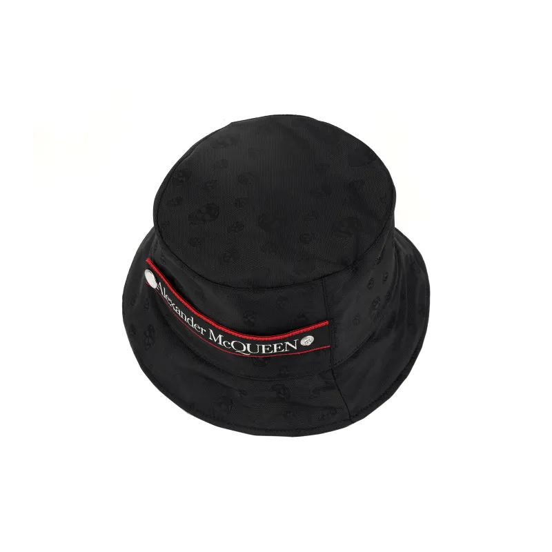 Alexander McQueen Bucket Hats Men Black-2