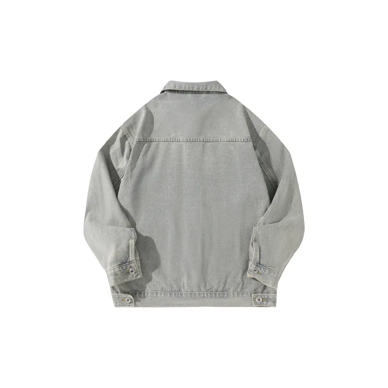 A.X.S.K x Lost N Forbidden Denim Jacket Unisex-9