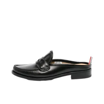 THOM BROWNE· Closed Toe Slippers Men's Black