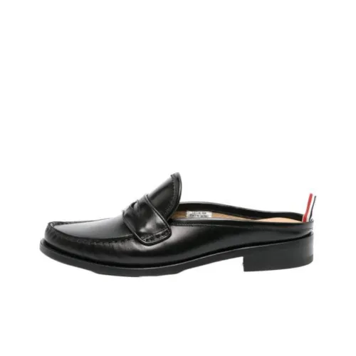 THOM BROWNE· Closed Toe Slippers Men's Black