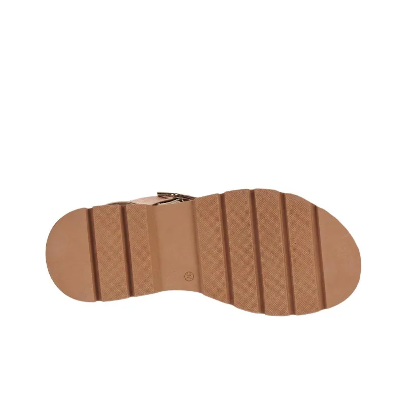 JB MARTIN DECIDEE One Strap Sandals 4cm Women's Gold-6