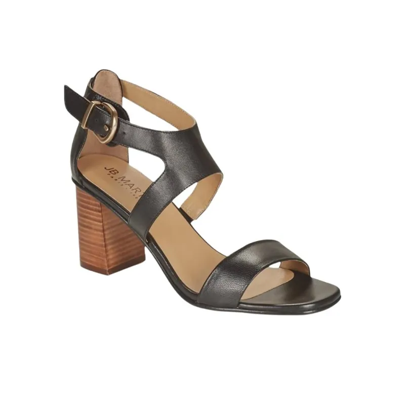 JB MARTIN 1Naweli Strap Sandals Women's Black-3