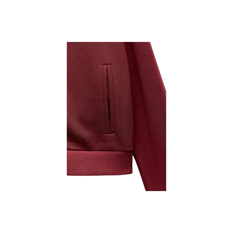 ZARA Sweatshirt Women's Burgundy-4