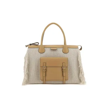 Chloe Cotton One Shoulder Handbag Extra Large Women's Yellow