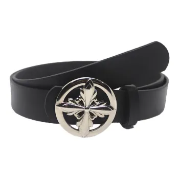 JKEM Faux Leather Leather Belts Women's 2.85cm