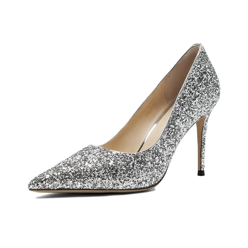 NINE WEST Slim Heel High Heels 9.5cm Women's-1