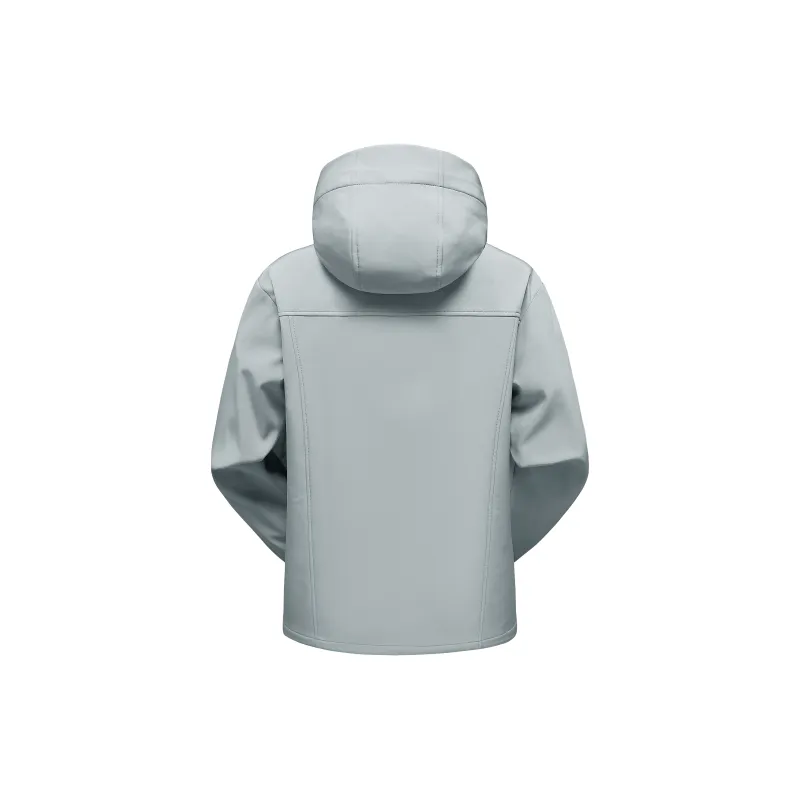 MONTVOO Jackets Coats Unisex Ether Blue-3