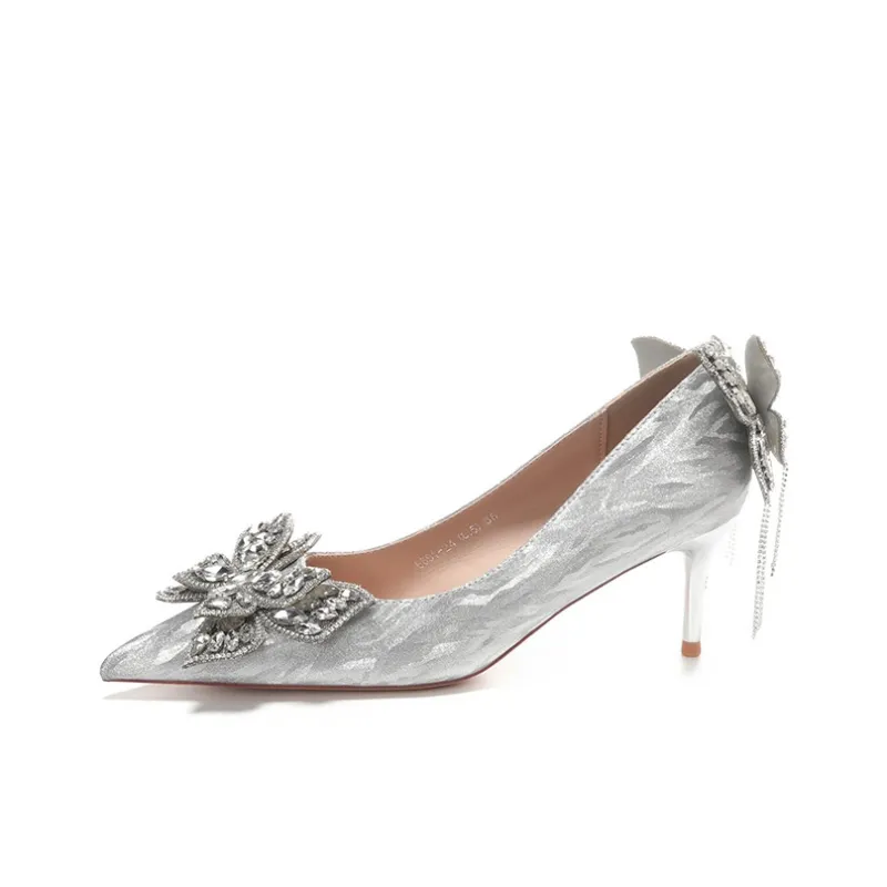 XIMO BULL High Heels Women's Champagne Gold-0