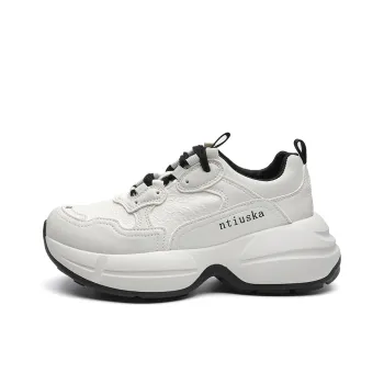 ABIDJAN Wear Resistant Height Increasing Low Top Chunky Sneakers Women's