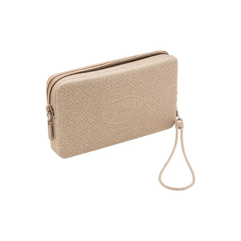 Havaianas Silicone Clutch Mini Women's Gold-1