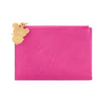 LOUIS VUITTON X Takashi Murakami Lisa Wallet Kawaii Pink