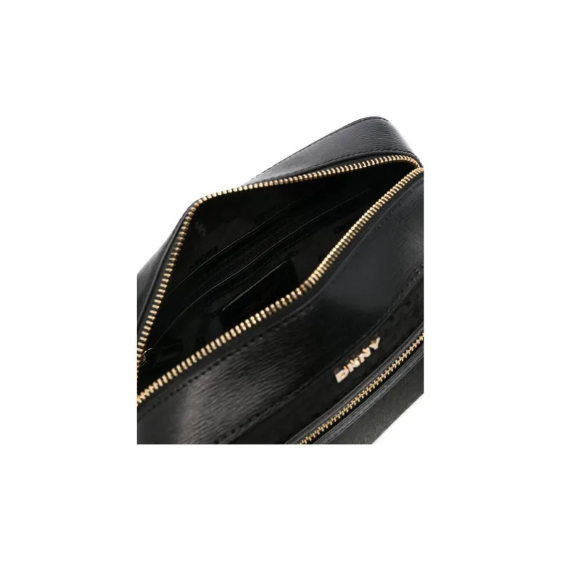 DKNY Calfskin Shoulder Bag Crossbody Bag Women's Black-2