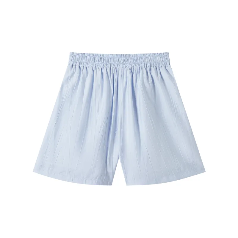 DIALOGUE Shirt Matching Set Women's Sea Salt Blue-5