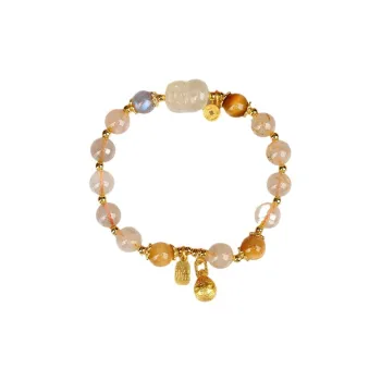 LIANGYUXI Crystal Bracelets Women's