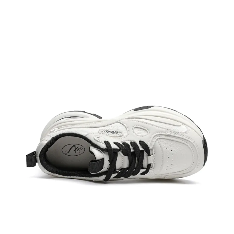 ABIDJAN Lightweight Height Increasing Low-Top Chunky Sneakers Women's-10