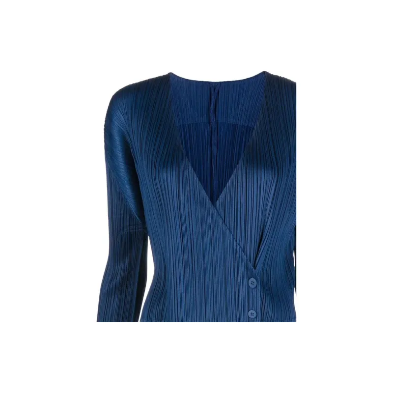 PLEATS PLEASE ISSEY MIYAKE Jackets Women's Blue-4