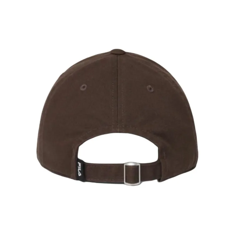 FILA 100% Cotton Baseball Caps Unisex Brown-3