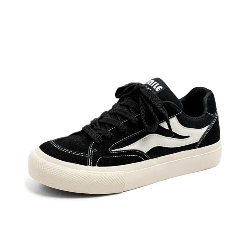 HACKBUTEER Low-Top Canvas Shoes Men's Box Included-17