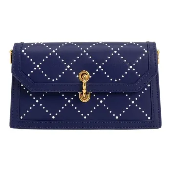 CHARLES&KEITH Synthetic Leather Crossbody Bag Shoulder Bag Mini Women's Marine Blue