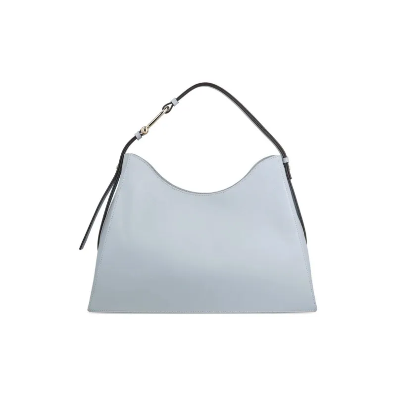 Furla Calfskin Shoulder Bag Women's Light Blue-2