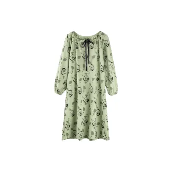 GOSO Nightgown Women's Emerald Green