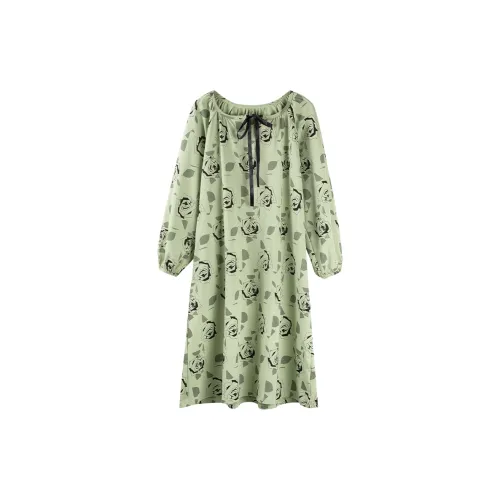 GOSO Nightgown Women's Emerald Green