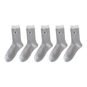 Cotton Gene Mid Calf Socks Women's Combo Set