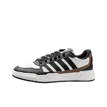 Adidas LITE BALLER Anti Slip Wear Resistant Low Top Skateboard Shoes Unisex Black White
