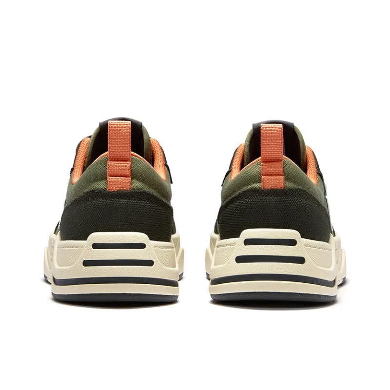 FILA FUSION 50-50 DX II CVS Cushioning Low-Top Skateboard Shoes Men's Olive Green-3