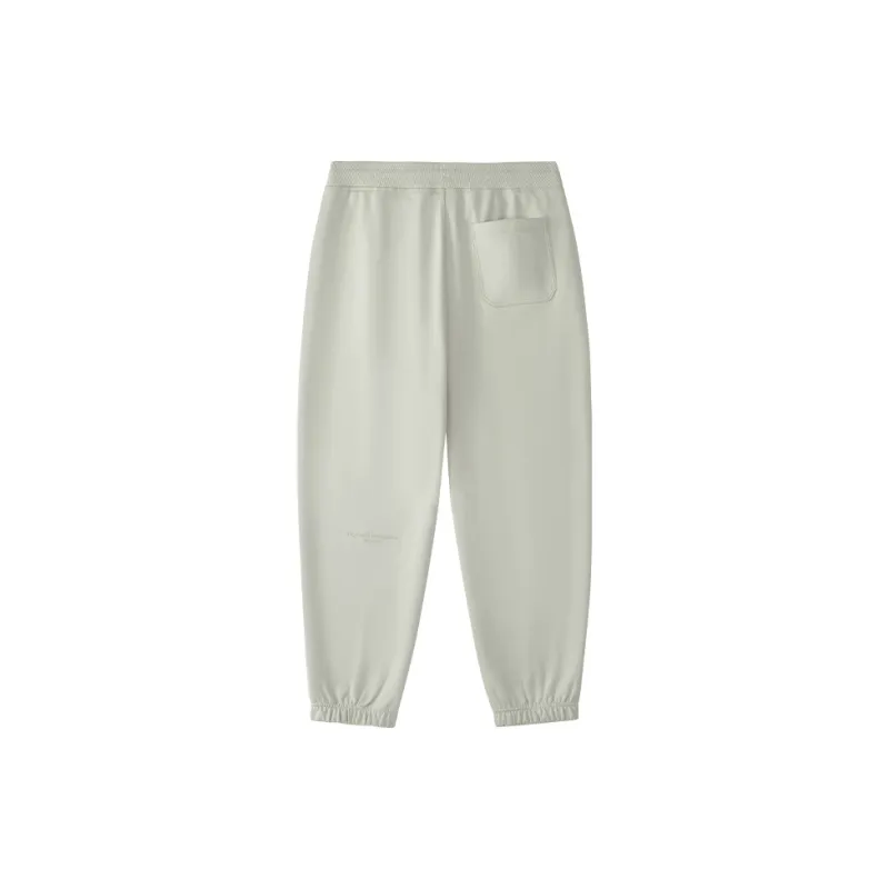 FILA FUSION FUSION LIFE Knitted Sports Pants Men's Gray Pale Green-1