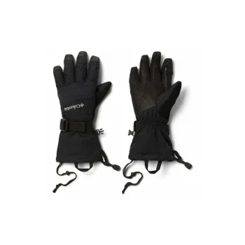 Columbia Recycled Polyester, Goatskin Sports Gloves Women's Black