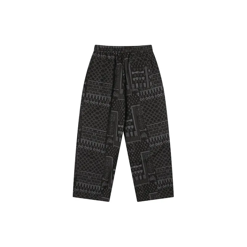INXX Casual Pants Unisex Black-1