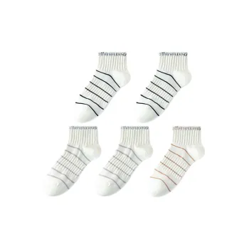Cotton Gene Ankle Socks Women's 5 Pack