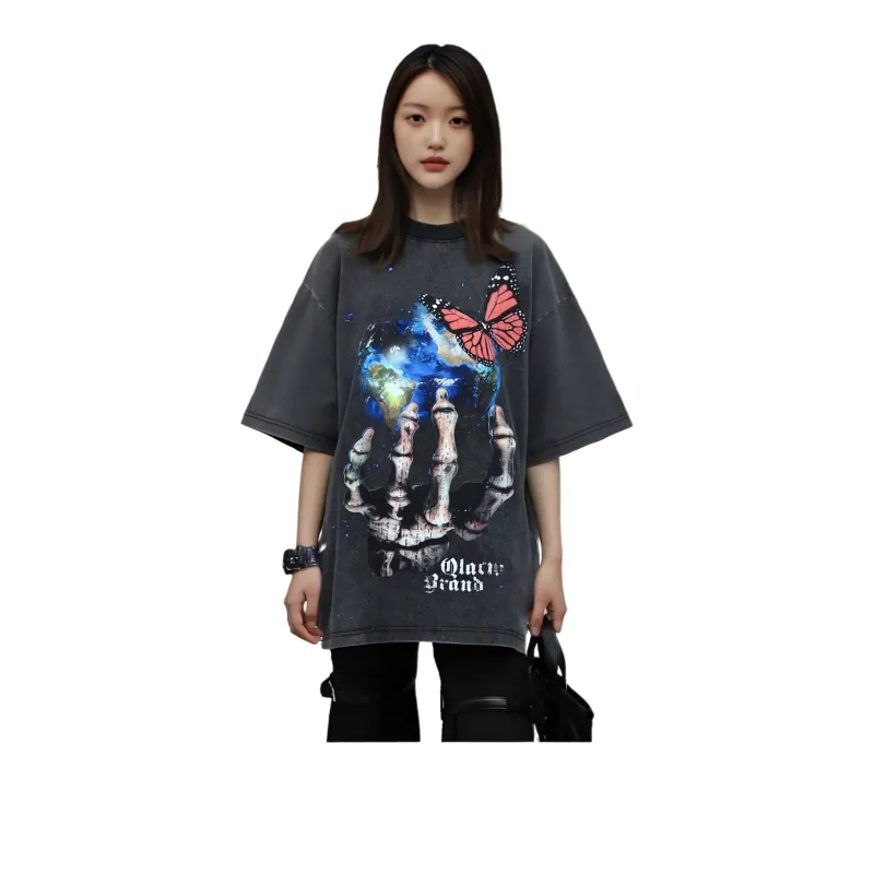 BEAR UNION T-Shirt Unisex Black-2