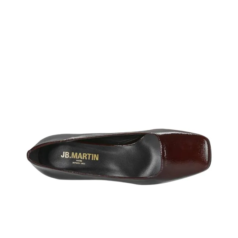 JB MARTIN Viva Spool Heel High Heels 5cm Women's Umber-5
