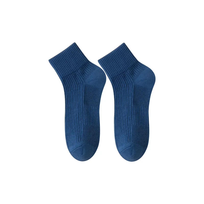 Cotton Gene Mid-Calf Socks Men's 5 Pack-4