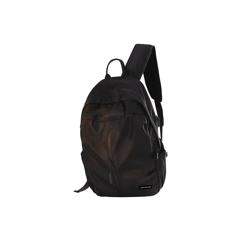 JEANSWEST Oxford Backpack Unisex Black/Gray-0